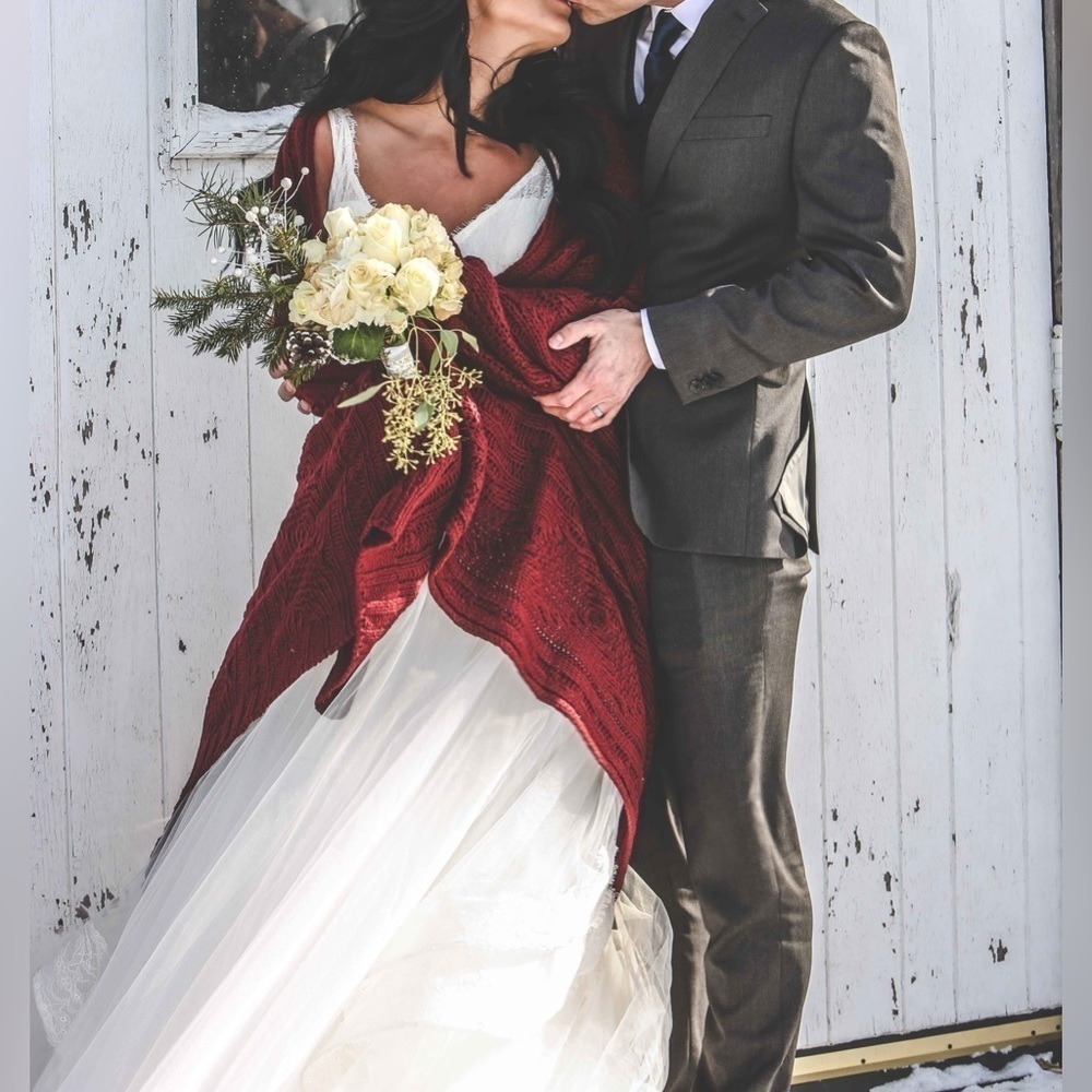 Kelly Faetanini Ula Ivory Wedding Dress sz 4